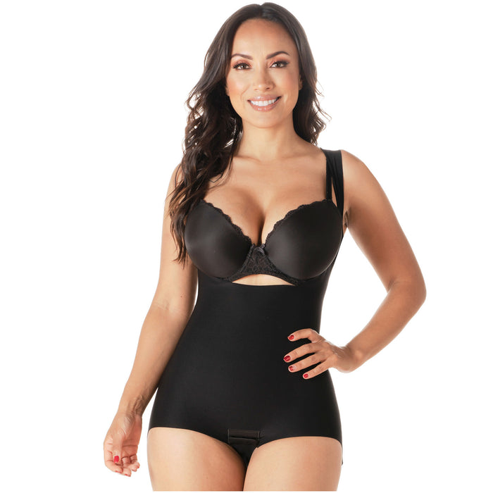 Romanza 2023  | Fajas Colombianas Body de Control Abdominal con Busto Abierto para Mujer