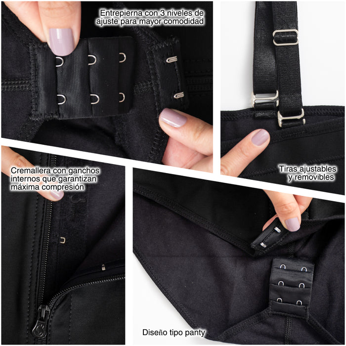 Fajas Salome 0418 Faja Moldeadora de Cintura Postquirúrgica