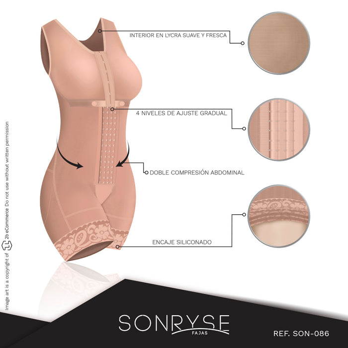 SONRYSE 086BF Fajas Colombianas Reductoras Levanta Glúteos