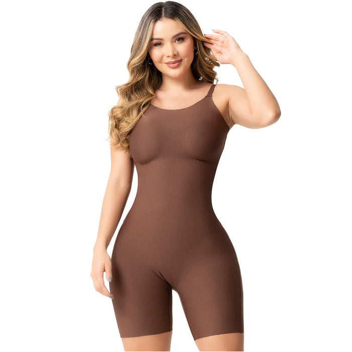 Sonryse SP43NC Fajas Colombianas tipo Jumpsuit Levanta Glúteos Sin costuras Moldeadora Abdominal