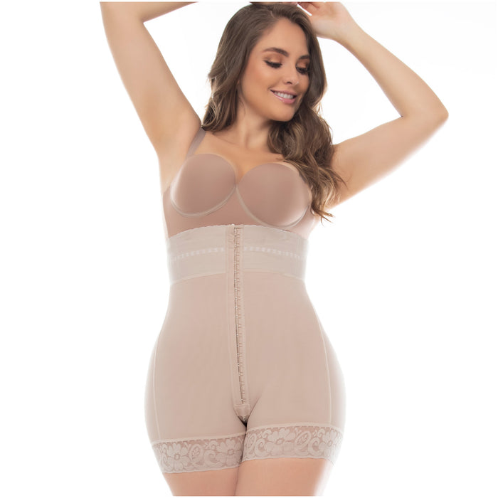 UpLady 6204 | Shorts Moldeadores Levanta Glúteos con Control Abdominal para Mujer